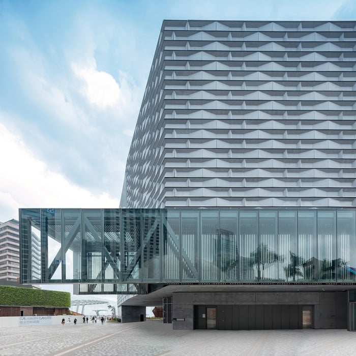 3D Modular Facade Reclad with EQUITONE for the Hong Kong Museum of Art 