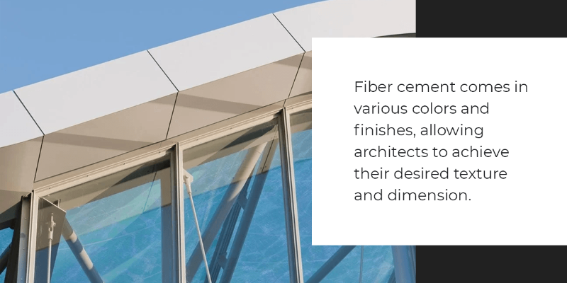 fiber cement cladding texture