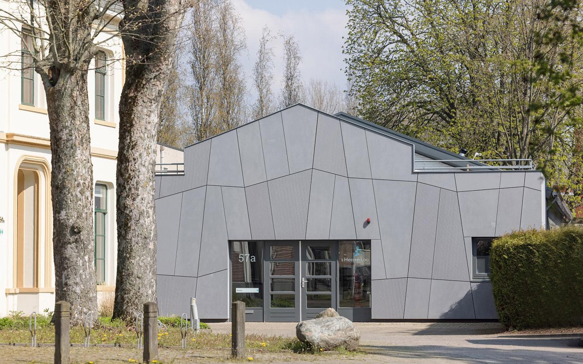 La façade EQUITONE symbolise la créativité du centre d'accueil de jour pour des personnes ayant un handicap